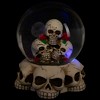 Northlight LED Lighted Skulls and Roses Halloween Snow Globe with Sound - 6" - 4 of 4