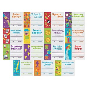 Fun Express 11" x 8 1/2" End of Year Superlatives Paper Certificates - 30 Pc. - 1 of 2
