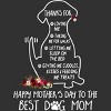 Men's Design By Humans Happy Mothers Day Best Dog Mom Thanks By MiuMiuShop T-Shirt - 2 of 2