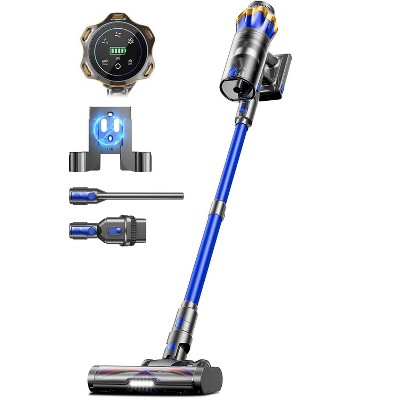 Itopfox Cordless Vacuum Cleaner with 50KPA Suction, 70Mins Runtime, Self-Standing, Touch Screen, Anti-Tangle for Home, Pet Hair, Carpets, Floors