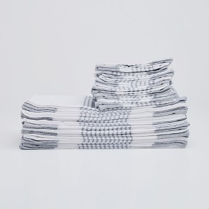 Lintex Linens Savannah Cotton Rich 24-Piece Kitchen Towel Set – Soft, Absorbent, Durable Dish Towels for Everyday Use, Machine Washable - 1 of 2