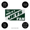 Evergreen Home of a Fan New York Jets 28" x 16" Woven PVC Indoor Outdoor Doormat, Home of a Fan - 3 of 4