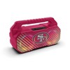 NFL San Francisco 49ers Wireless BoomBox Dual Speaker with FM Radio - 2 of 2
