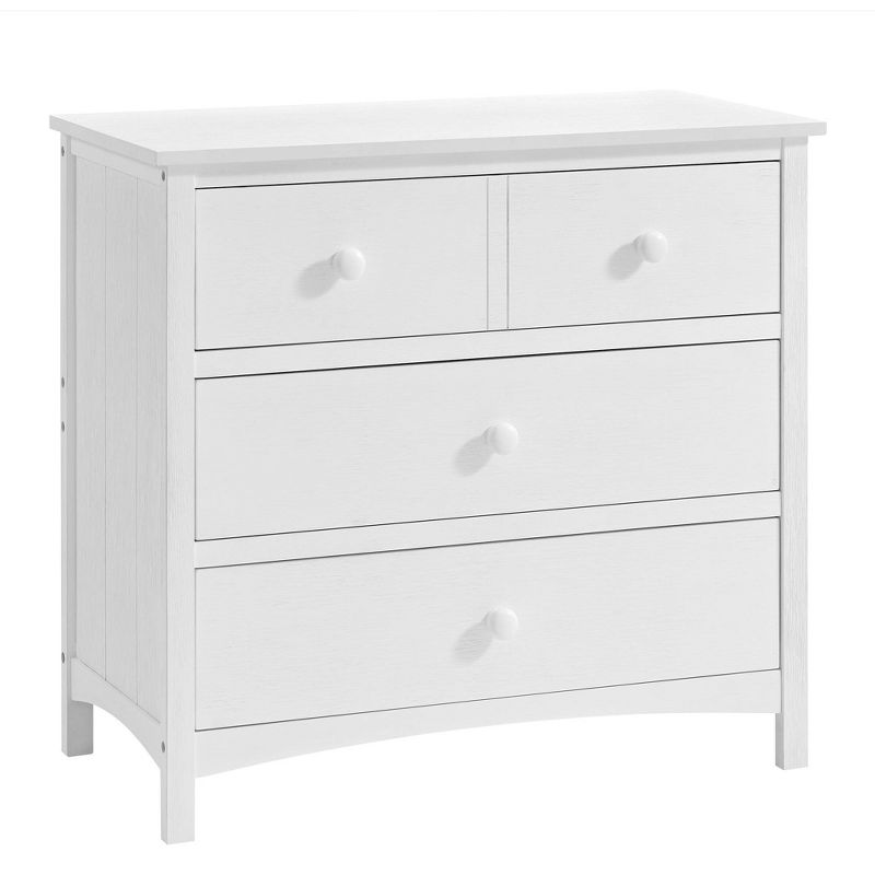 Oxford Baby Castle Hill 3 Drawer Dresser with Changing Top - Barn White, 1 of 7