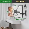 Barkan 13" - 43" Full Motion TV Wall Mount - Extension, Swivel & Tilt - 2 of 4
