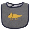 Hudson Baby Infant Boy Cotton Terry Bib and Burp Cloth Set 5pk, Messysaurus, One Size - 2 of 4