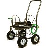 Yard Butler 4-Wheeled Hose Truck, 400' Metal Hose Caddy, Suitable for Gardens, Lawns and Fields - 4 of 4