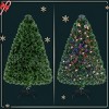 Tangkula 4'Fiber Optic Artificial PVC Christmas Tree w/ Met - 3 of 4