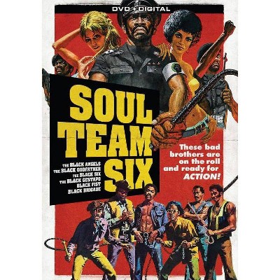 Soul Team Six: 6 Blaxploitation Film Collection (DVD)(2019)