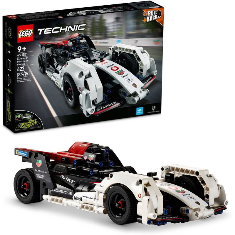 LEGO Technic Formula E Porsche 99X Electric AR Car Toy 42137, 1 of 8