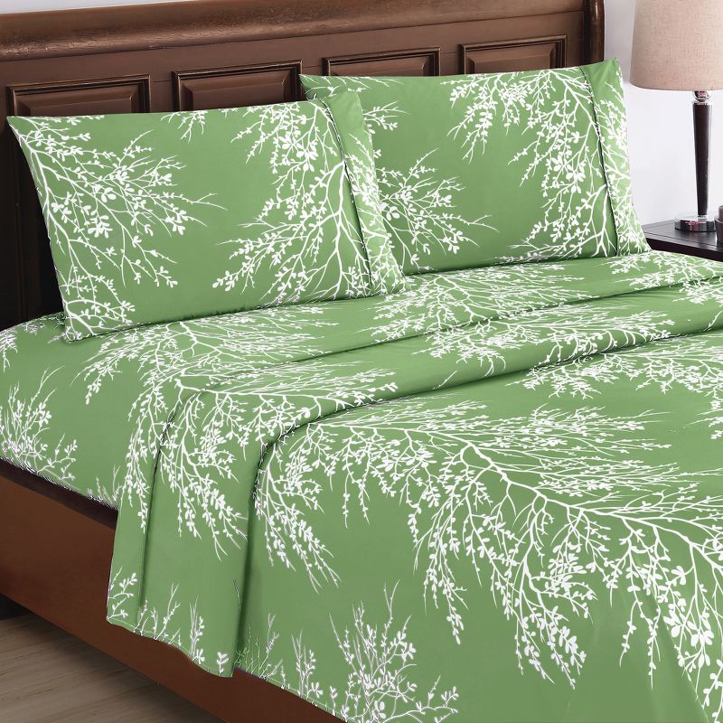 Collections Etc 4pc Foliage Sheet Set, 2 of 5