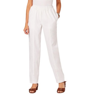 Roaman's Women's Plus Size Complete Cotton Straight Leg Jean