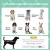 Gulches 30" Elevated Portable Dog Cot with UV Protection Canopy Shade - Comfortable Gray Pet Bed for Outdoor Relaxation - 4 of 4