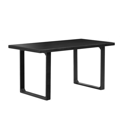 MH London Margeaux 60" Solid Wood Rectangle Dining Table with Trestle Legs