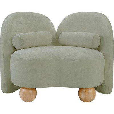 Meridian Furniture,Daphne Chenille Fabric Chair