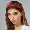 Unique Bargains Women's Solid Color Pleated Headband 1 Pc - 2 of 4