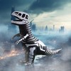 Studio Halloween, LLC Skeleton T-Rex Dinosaur Inflatable Adult Costume | Standard - 3 of 3
