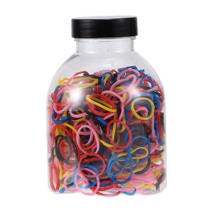 Unique Bargains Women's Fashion Hair Rubber Bands 0.63" Diameter Assorted Color 1 Set - 1 of 4