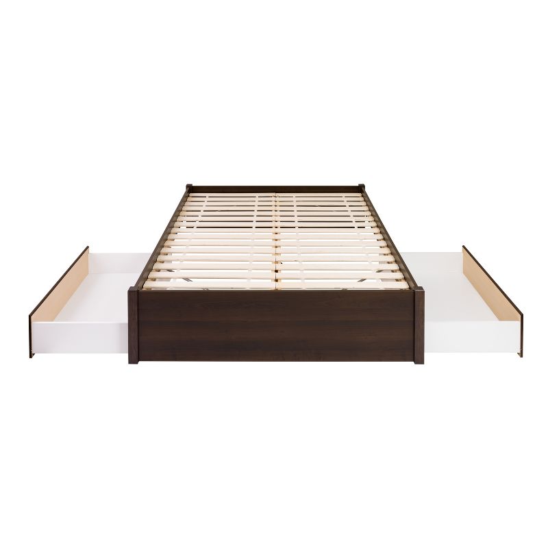 Select 4 - Post Platform Bed with 2 Drawers - Prepac, 5 of 9