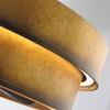 Perimost 31.5" Vintage Copper LED Fandeliers with Remote and Lights - 4 of 4
