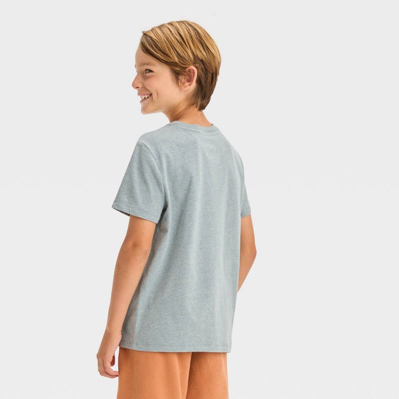 Boys' Short Sleeve 'Any Game Any Time' T-Shirt - Cat & Jack™ Gray, 4 of 5