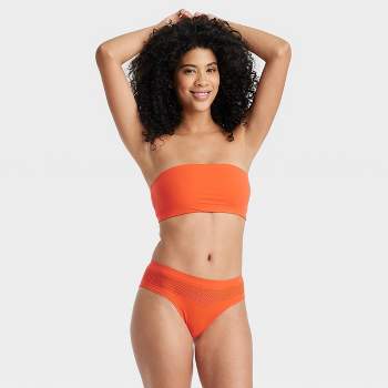 Women's Seamless Hipster Underwear - Auden™ Orange