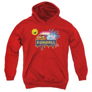 Boys’ Amazing World Of Gumball Sunshine Hooded Sweatshirt - 1 of 4