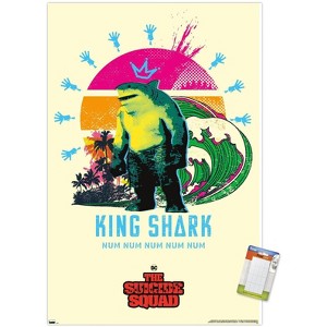 Trends International DC Comics Movie The Suicide Squad - King Shark Unframed Wall Poster Prints - 1 of 4