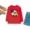 The Juniper Shop SmileyWorld Let's Go Dump Truck Youth Long Sleeve Tee - 3 of 4