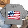 Simply Sage Market USA Flag Coquette Garment Dyed Tee - 3 of 4