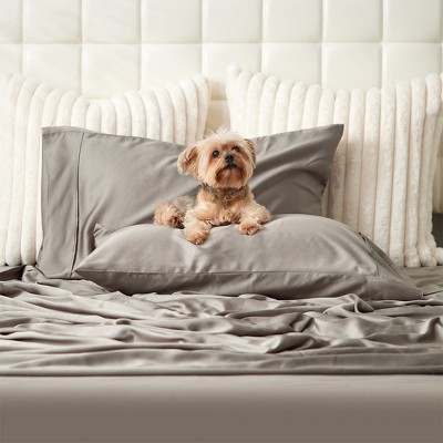 King Cream Rayon Bamboo Hypoallergenic Pillowcase Set