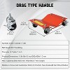 Heavy Duty Car Dollies Set - Sturdy Wheel Dollies for Garage Moving, Vehicle Maintenance, Suitable for Cars, Trucks, and Motorcycles - 3 of 4
