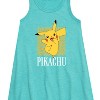 - Pokémon - Hypnotic Pikachu Art Graphic Sleeveless Aline Dress - 2 of 3