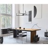Urban Ambiance Luxury Cosmopolitan Indoor Chandelier,  8-3/4''H x 28-1/4"W x 28-1/4''D,  Matte Black Finish, UHP4823 - 2 of 4