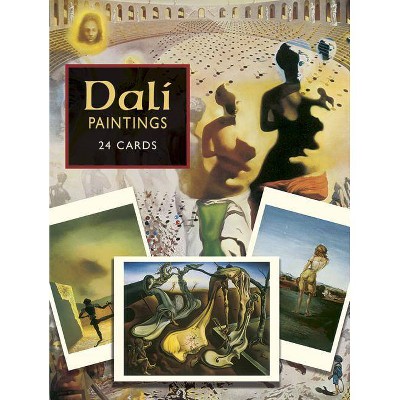 Dali Paintings - (Dover Postcards) by  Dali Museum (Paperback)