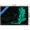 Trends International Urban - Green Splatter Framed Wall Poster Prints - 3 of 4