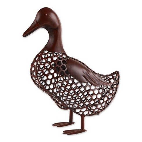 14 5 Iron Chicken Wire Duck Sculpture Bronze Zingz Thingz Target