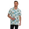 Super Triple Goose Men’s Short Sleeve Button Down Aloha Shirt – Soft Feel, Moisture Wicking, Easy Care - 4 of 4