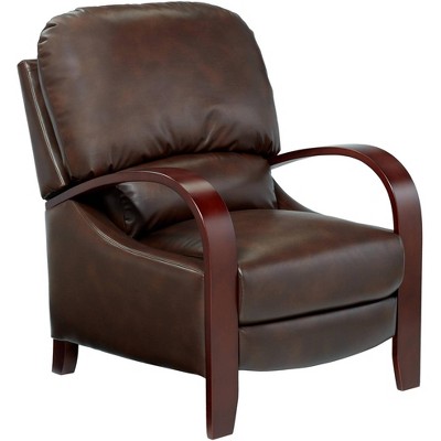 Elm Lane Cooper Legends Faux Leather Chocolate 3-Way Recliner