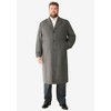 KingSize Tall Wool-Blend Long Overcoat - 4 of 4