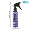 Unique Bargains Tools Pattern Hair Spray Bottles 300ml 1 Pc - 4 of 4