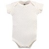Hudson Baby Infant Girl Cotton Bodysuits 5pk, Gold Unicorn - 2 of 4