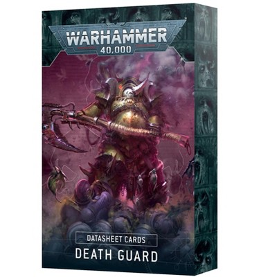 Datasheet Cards Death Guard Warhammer 40K 10th Ed
