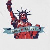 Rerun Island Men's Party In The Usa Americana 4Th Of July Short Sleeve Graphic Cotton T-Shirt - White XXL - 2 of 4