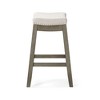 Maven Lane Sophia Backless Fabric Counter Height Bar Stool - 4 of 4
