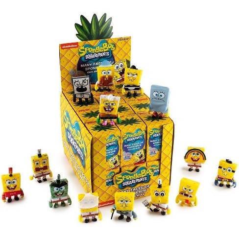 Nickelodeon Spongebob Squarepants Many Faces Of Spongebob 3 Inch Mystery Box 24 Packs Target - roblox music id codes 2018 spongebob
