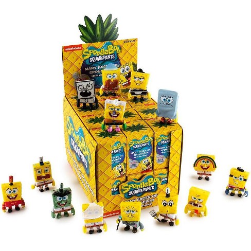 Nickelodeon Spongebob Squarepants Many Faces Of Spongebob 3 Inch Mystery Box 24 Packs Target - spongebob squarepants fan club roblox