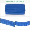 Unique Bargains Polyester Boho Durable Multipurpose Tassel Fringe Trim 27 Yards 1 Inch 1 Pc - 2 of 4