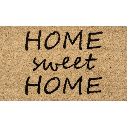 Flash Furniture Harbold 18 X 30 Indoor/outdoor Coir Doormat With Welcome  Message And Non-slip Backing : Target