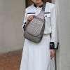MKF Collection Cleisy M logo Embossed Vegan Leather Women’s Sling Bag by Mia K - 3 of 4